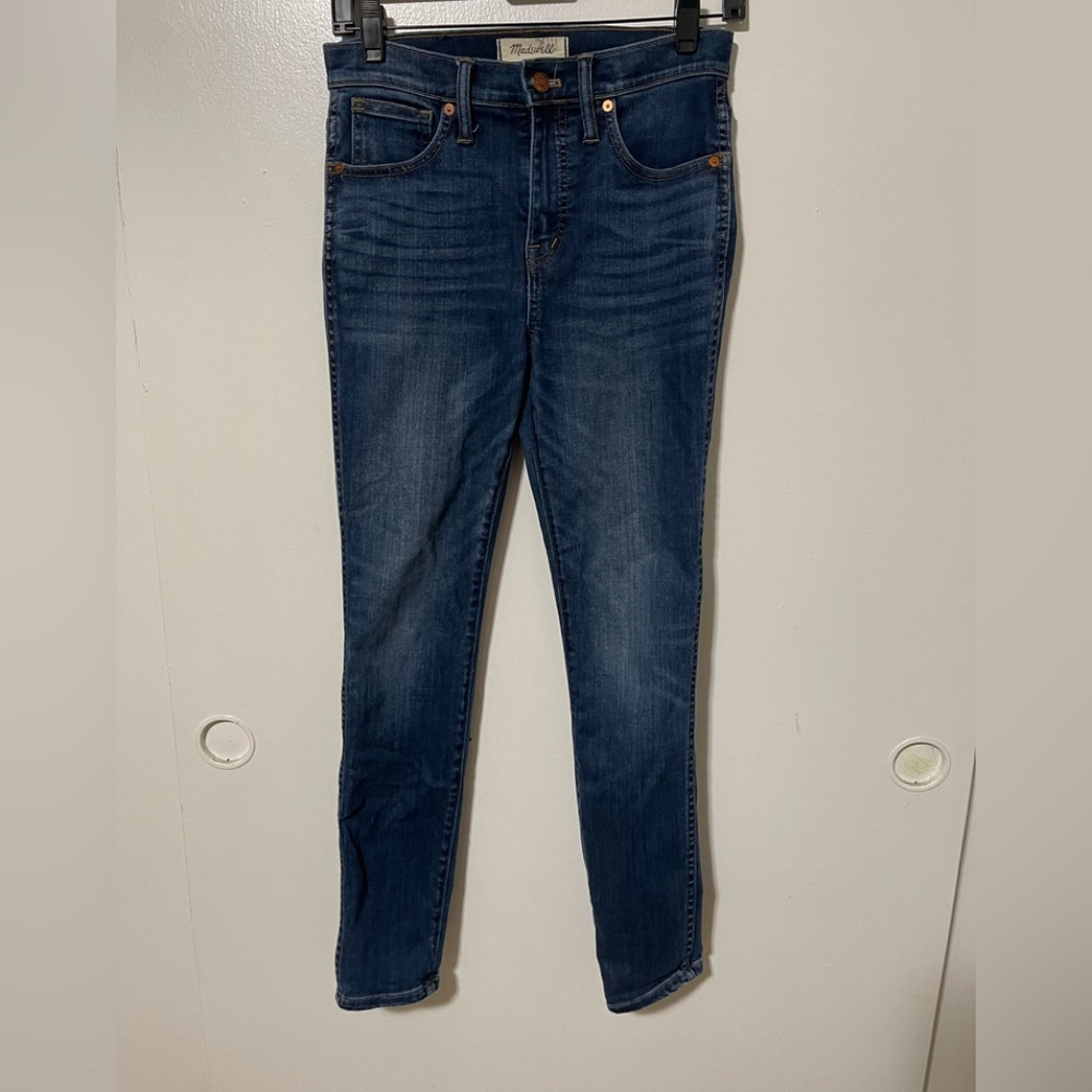 New Madewell 10” high rise skinny jean size 26